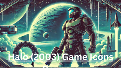 Halo (2003) Game Icons Banners