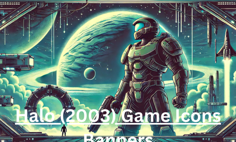 Halo (2003) Game Icons Banners