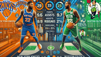 knicks vs boston celtics stats