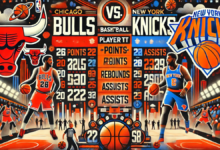 chicago bulls vs knicks match player stats