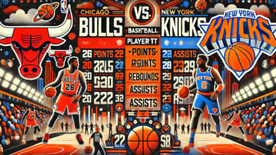 chicago bulls vs knicks match player stats